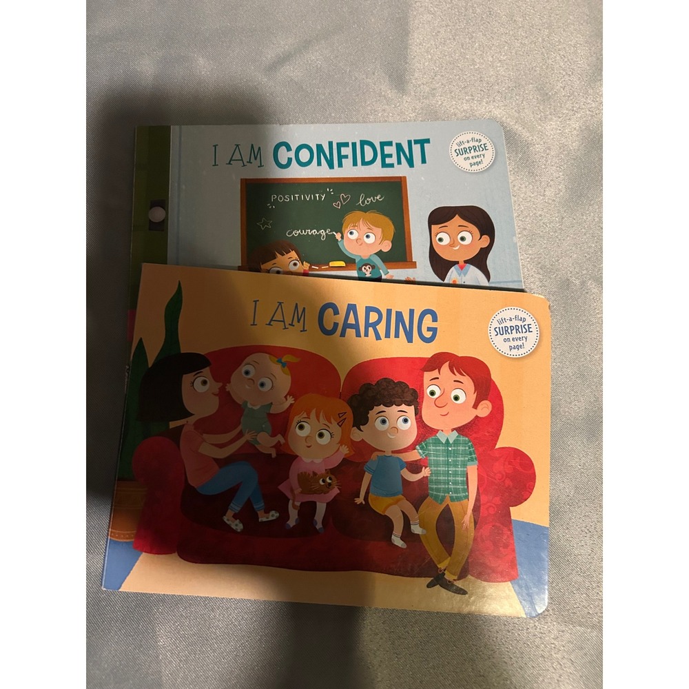 The Clever Factory I Am Confident I Am Caring Lift-a-Flap Board Book Set 2020